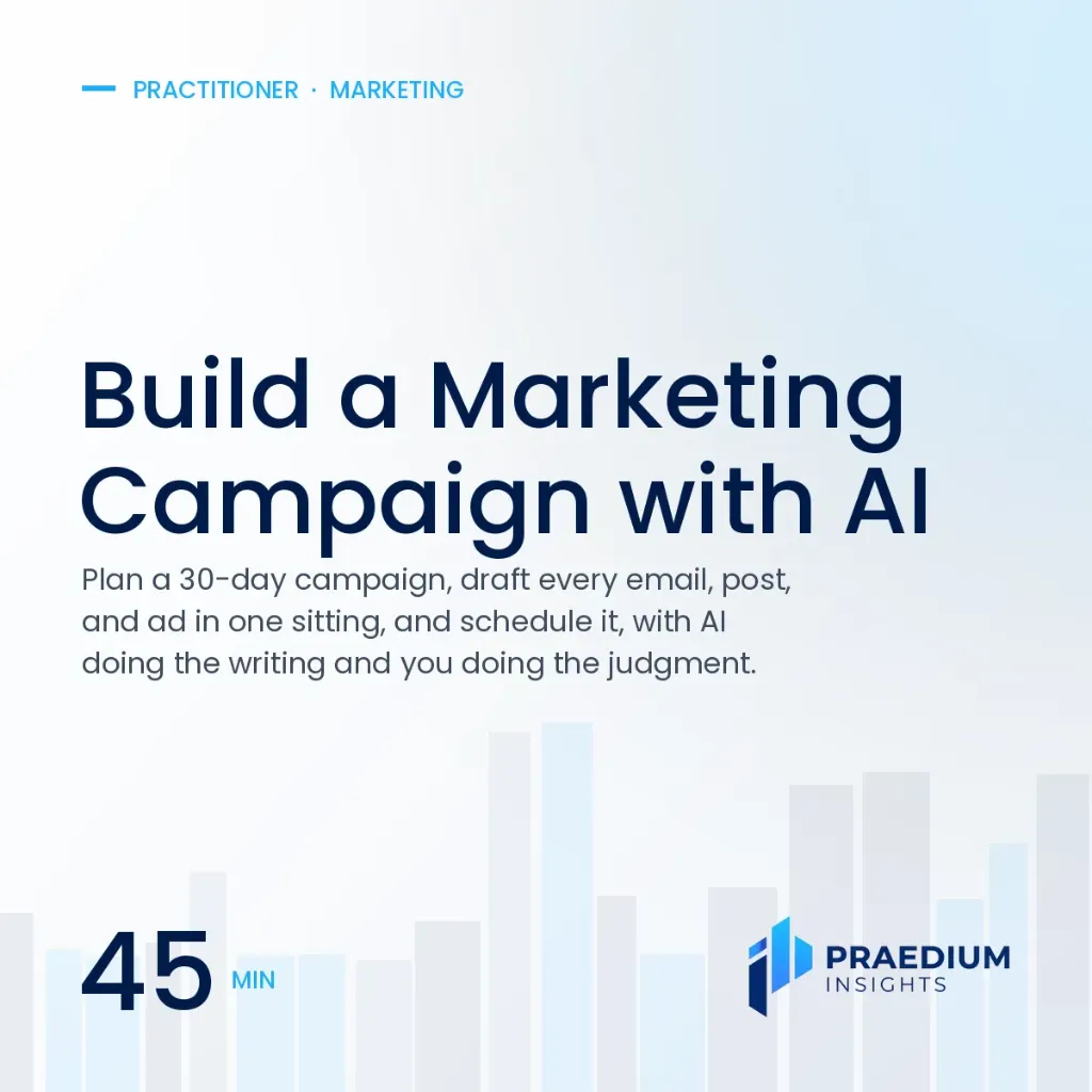 Build a Marketing Campaign with AI